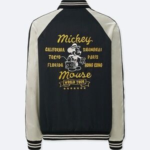 Uniqlo x Disney Mickey World Tour Bomber Jacket